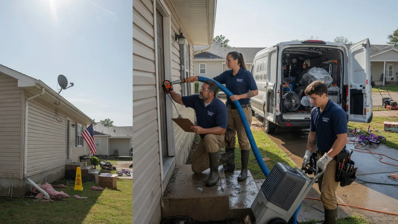 Ceiling Water Damage Restoration in Pottsville, PA near me